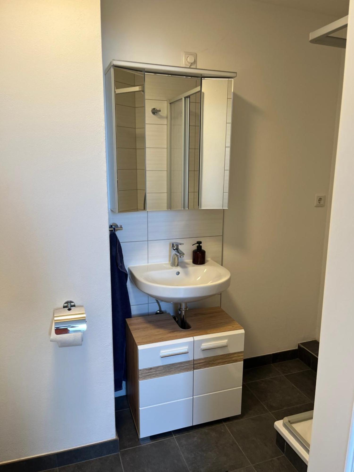 Gemuetliches Appartement Burg bei Magdeburg Buitenkant foto