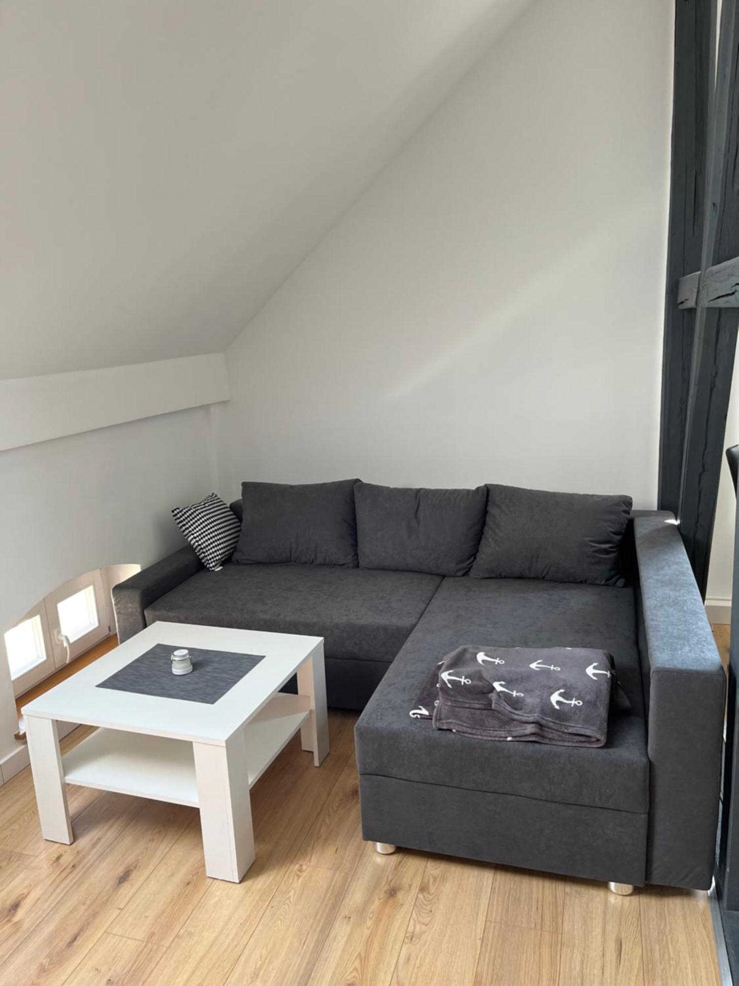 Gemuetliches Appartement Burg bei Magdeburg Buitenkant foto